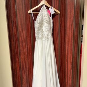 Embroidered/Sequined Wedding Dress